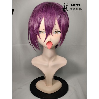 (NFD021)Customize Handmade Crossdress Full Head Female/Girl Resin Japanese Cartoon Character Animego Cosplay Kigurumi Mask